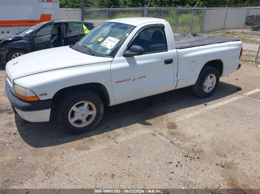 1998 Dodge Dakota Sport VIN: 1B7FL26P6WS588811 Lot: 39691253