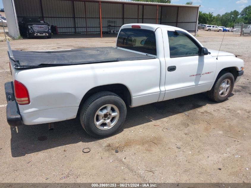 1998 Dodge Dakota Sport VIN: 1B7FL26P6WS588811 Lot: 39691253