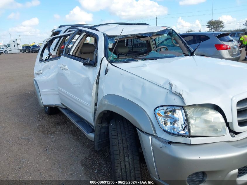 2002 Toyota Sequoia Sr5 V8 VIN: 5TDZT34A12S085126 Lot: 39691256