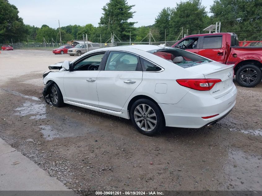 2017 Hyundai Sonata Sport/Limited VIN: 5NPE34AF8HH582726 Lot: 39691261