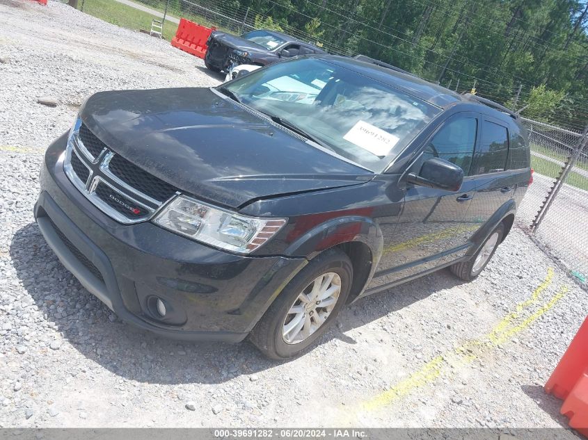 2016 Dodge Journey Sxt VIN: 3C4PDCBG7GT198569 Lot: 39691282