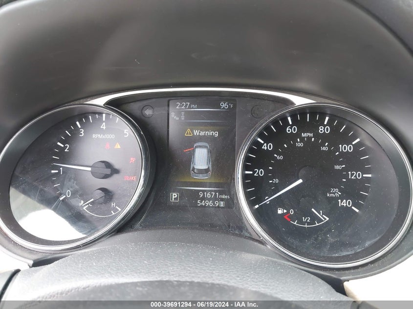 2016 Nissan Rogue S/Sl/Sv VIN: 5N1AT2MT6GC805341 Lot: 39691294