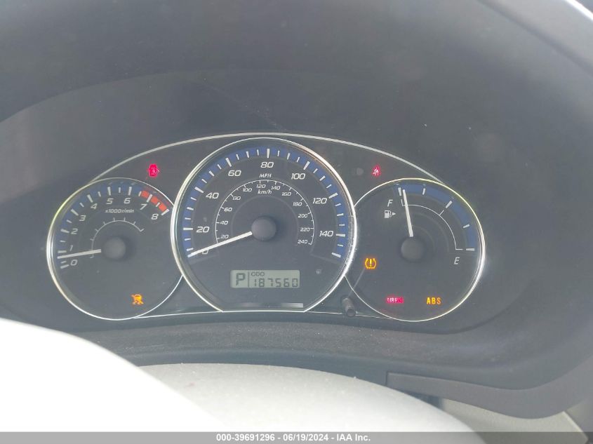 2010 Subaru Forester 2.5Xt Limited VIN: JF2SH6FC1AH716707 Lot: 39691296