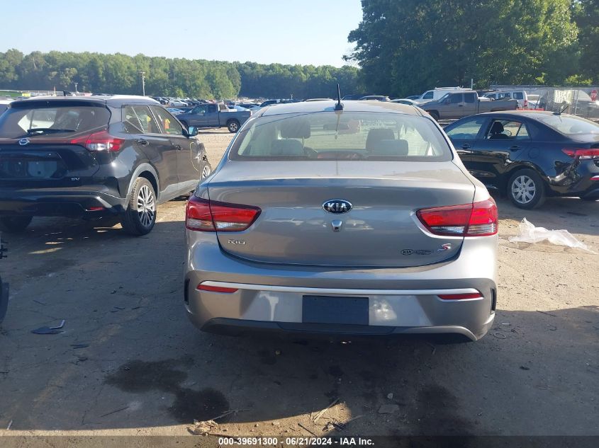 2021 Kia Rio S VIN: 3KPA24AD7ME392088 Lot: 39691300