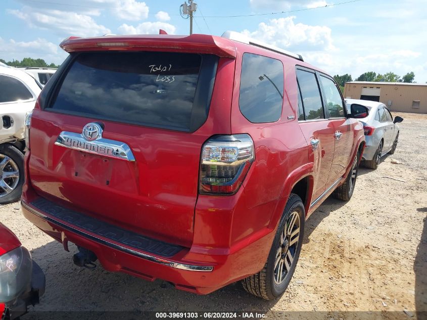 2019 Toyota 4Runner Limited VIN: JTEBU5JRXK5642749 Lot: 39691303