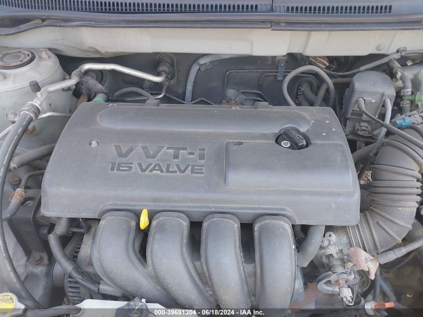 2004 Toyota Corolla Le VIN: 2T1BR32E94C196587 Lot: 39691304