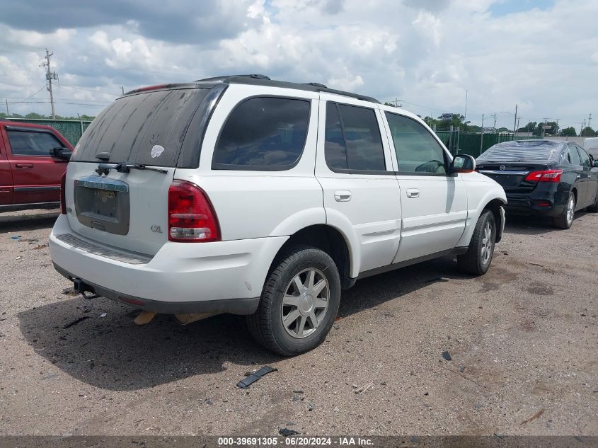 2004 Buick Rainier Cxl Plus VIN: 5GADS13S142270705 Lot: 39691305