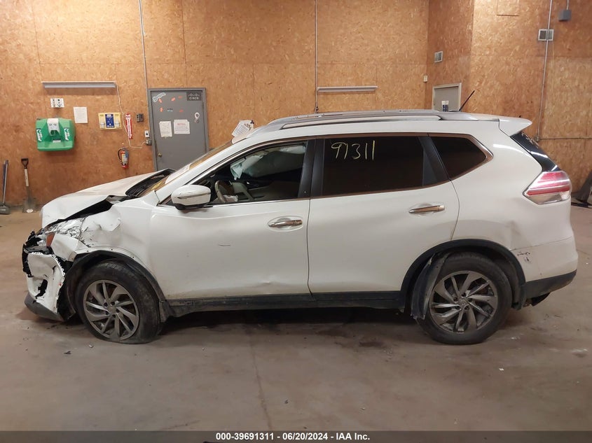2014 Nissan Rogue S/Sl/Sv VIN: 5N1AT2MVXEC871695 Lot: 39691311
