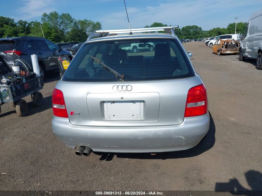 2001 Audi S4 Avant Quattro VIN: WAUXD68D71A119783 Lot: 39691312