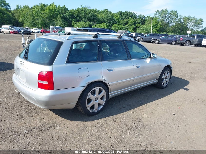 2001 Audi S4 Avant Quattro VIN: WAUXD68D71A119783 Lot: 39691312