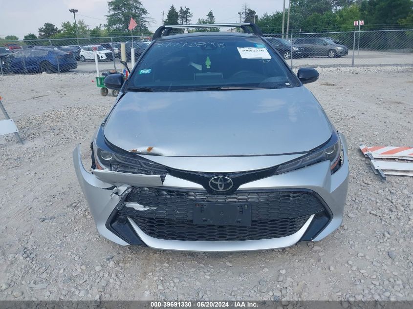 2021 Toyota Corolla Se VIN: JTNB4MBE4M3130053 Lot: 39691330