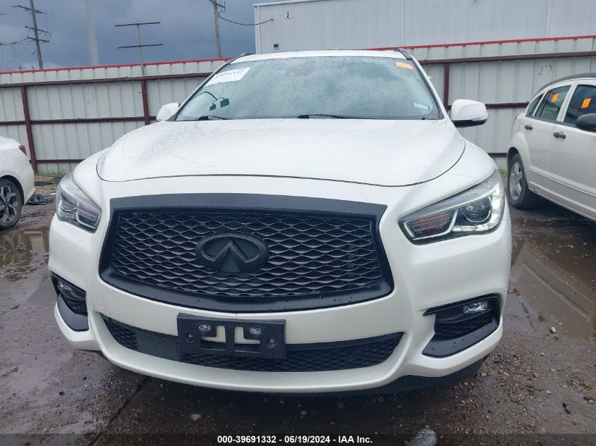 2019 Infiniti Qx60 Luxe/Pure VIN: 5N1DL0MN1KC554580 Lot: 39691332