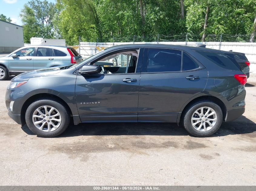 2018 Chevrolet Equinox Ls VIN: 2GNAXREV5J6201207 Lot: 39691344