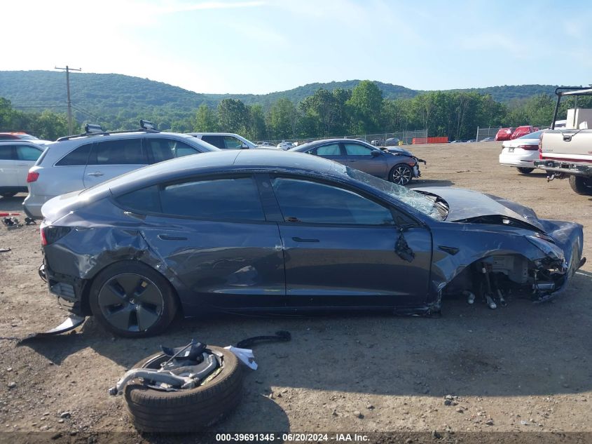 2023 Tesla Model 3 Rear-Wheel Drive VIN: 5YJ3E1EA5PF664957 Lot: 39691345