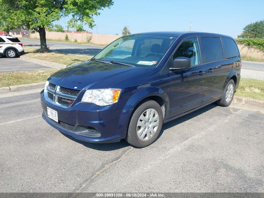 2016 Dodge Grand Caravan Se VIN: 2C4RDGBG2GR105881 Lot: 39691350