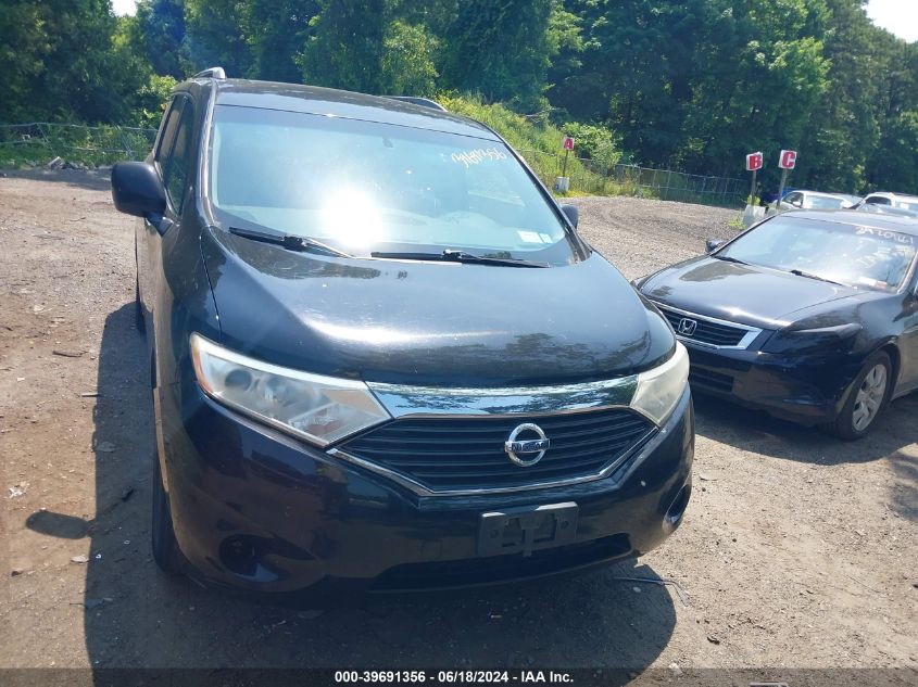 JN8AE2KP3C9040315 2012 Nissan Quest S