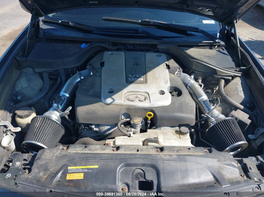 2010 Infiniti G37X VIN: JN1CV6AR4AM252815 Lot: 39691360