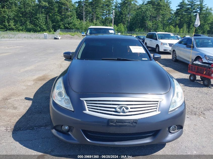 2010 Infiniti G37X VIN: JN1CV6AR4AM252815 Lot: 39691360