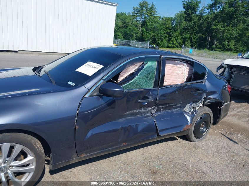 2010 Infiniti G37X VIN: JN1CV6AR4AM252815 Lot: 39691360