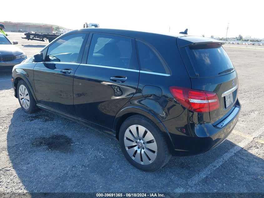 2015 Mercedes-Benz B-Class Electric Drive VIN: WDDVP9AB4FJ005457 Lot: 39691365