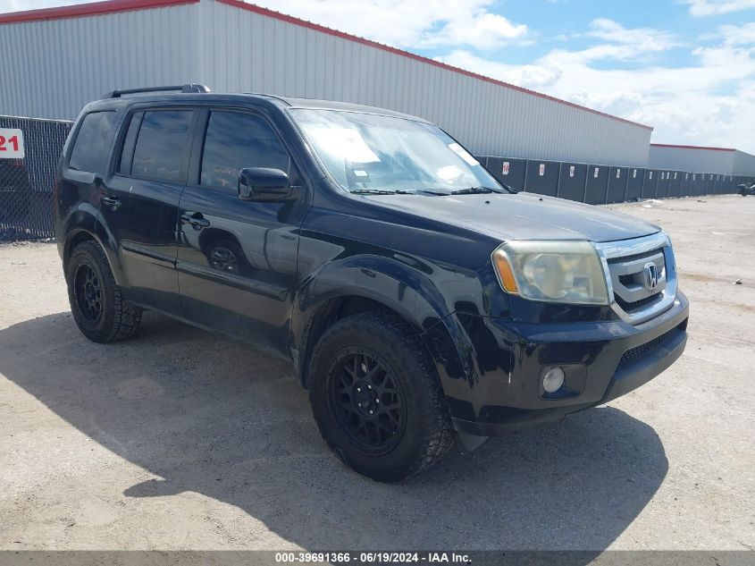 2011 Honda Pilot Exl VIN: 5FNYF3H51BB047240 Lot: 39691366