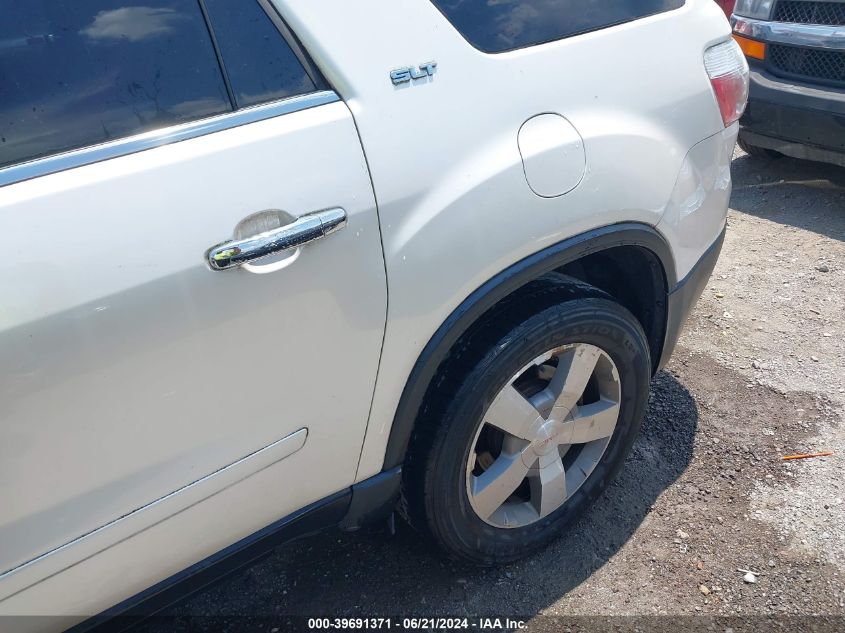 2010 GMC Acadia Slt-1 VIN: 1GKLRMED0AJ112450 Lot: 39691371