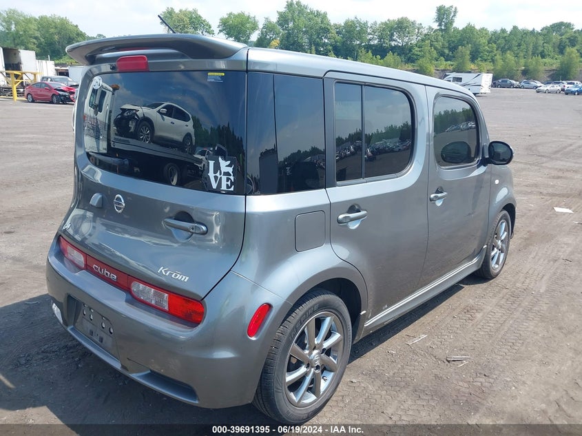 2010 Nissan Cube 1.8 Krom VIN: JN8AZ2KR0AT163849 Lot: 39691395