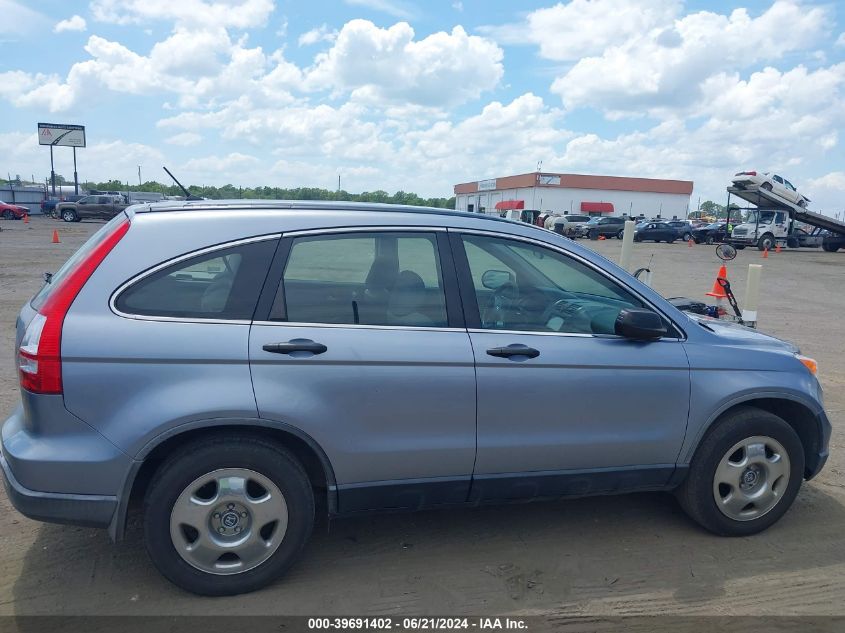 2009 Honda Cr-V Lx VIN: JHLRE48309C013294 Lot: 39691402