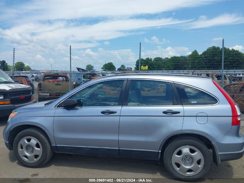 2009 Honda Cr-V Lx VIN: JHLRE48309C013294 Lot: 39691402