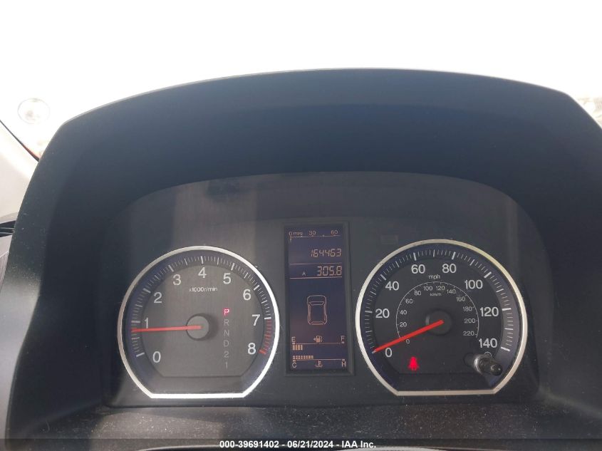 2009 Honda Cr-V Lx VIN: JHLRE48309C013294 Lot: 39691402