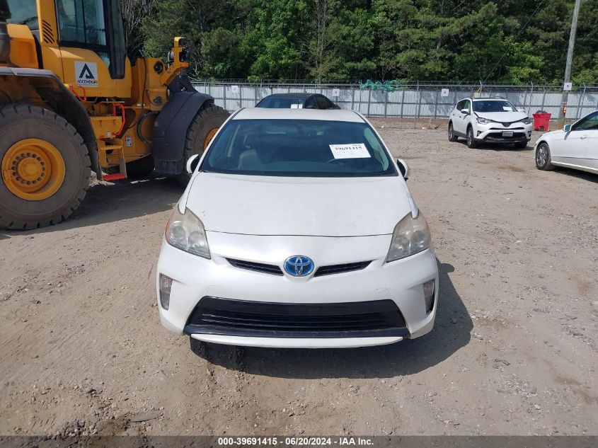 2013 Toyota Prius VIN: JTDLN3DU9D5681423 Lot: 39691415