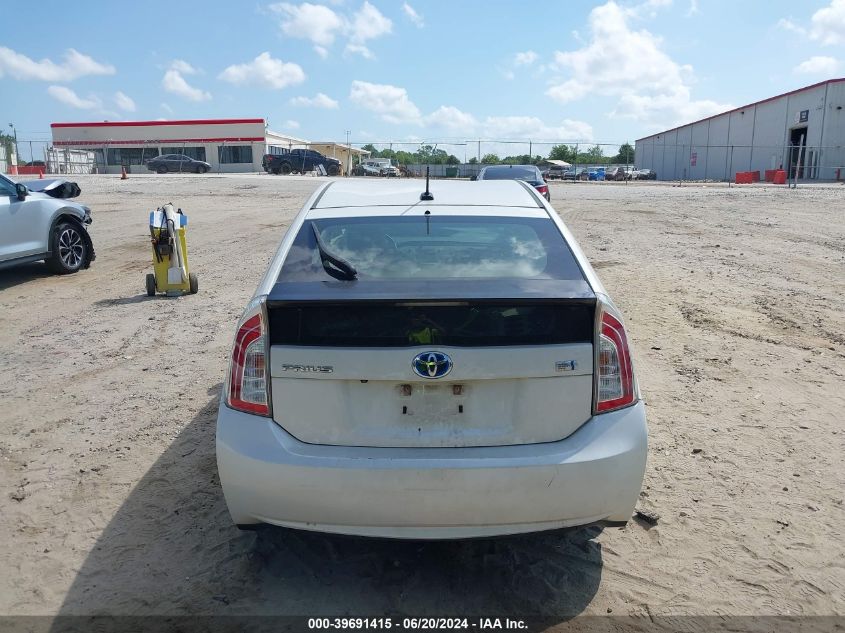 2013 Toyota Prius VIN: JTDLN3DU9D5681423 Lot: 39691415