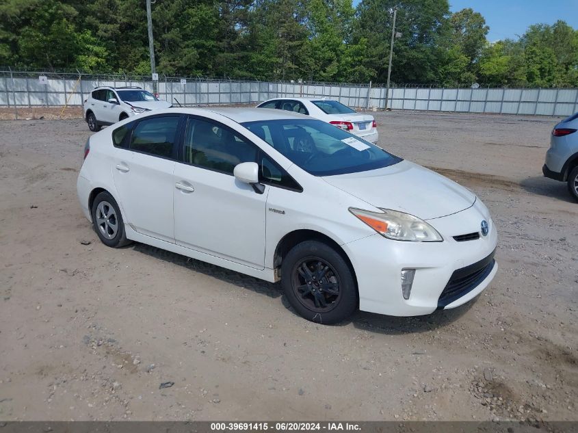 2013 Toyota Prius VIN: JTDLN3DU9D5681423 Lot: 39691415