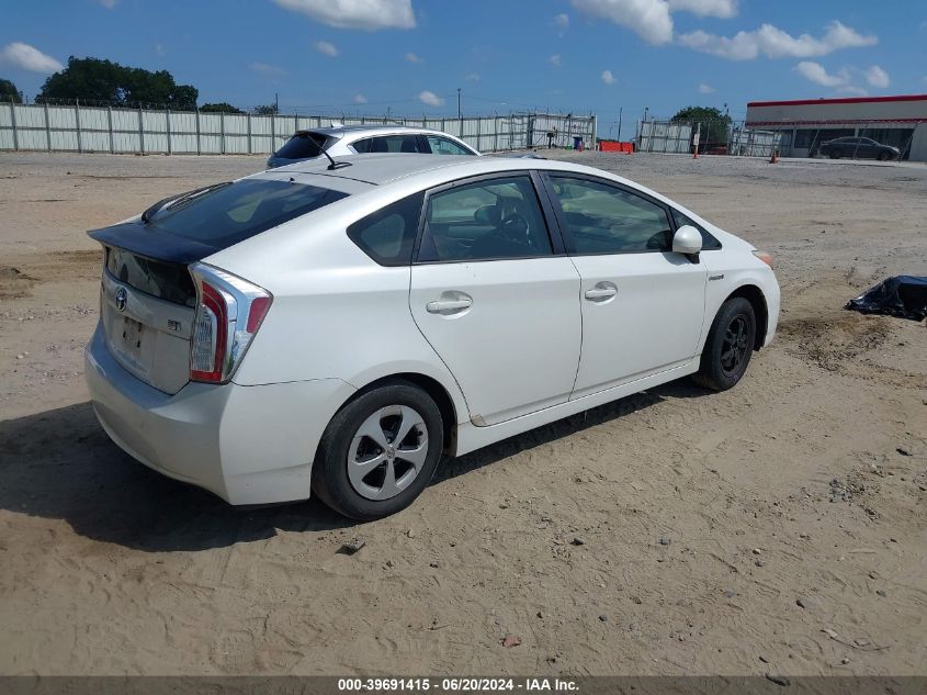 2013 Toyota Prius VIN: JTDLN3DU9D5681423 Lot: 39691415