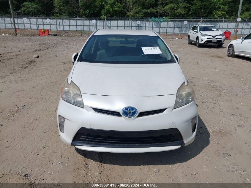 2013 Toyota Prius VIN: JTDLN3DU9D5681423 Lot: 39691415