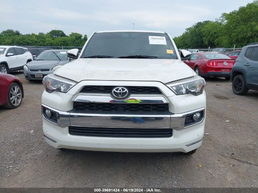 2016 Toyota 4Runner Sr5 Prem/Ltdl/Trail/Trd VIN: JTEBU5JR5G5395003 Lot: 39691424