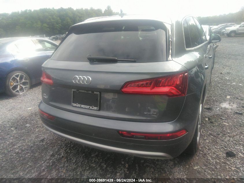 2019 Audi Q5 45 Premium VIN: WA1ANAFY8K2143837 Lot: 39691439