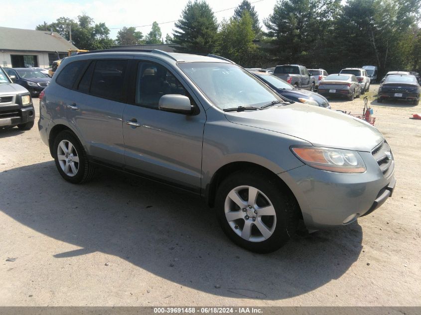 2008 Hyundai Santa Fe Limited/Se VIN: 5NMSH73EX8H129389 Lot: 39691458