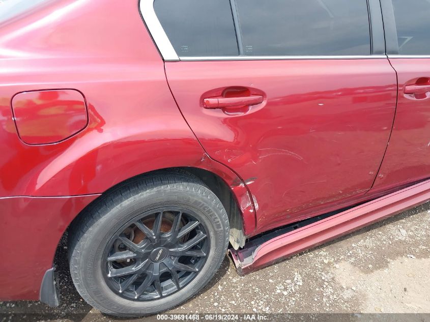 2010 Subaru Legacy 2.5I VIN: 4S3BMCA65A3231977 Lot: 39691468