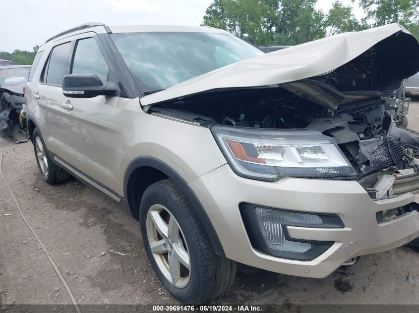 2017 Ford Explorer Xlt VIN: 1FM5K8DH9HGD01234 Lot: 39691476