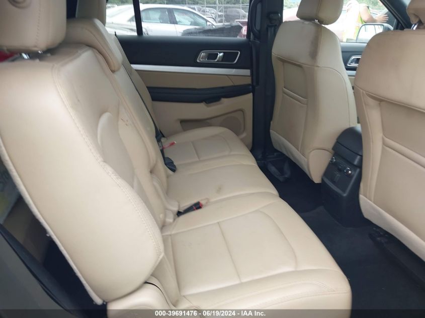 2017 Ford Explorer Xlt VIN: 1FM5K8DH9HGD01234 Lot: 39691476