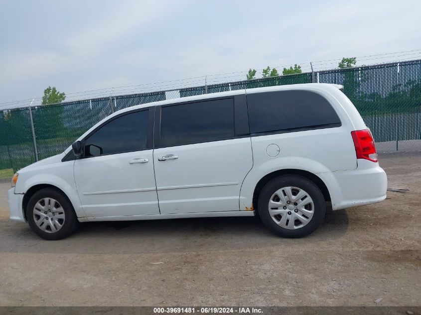 2014 Dodge Grand Caravan Se VIN: 2C4RDGBG0ER105665 Lot: 39691481