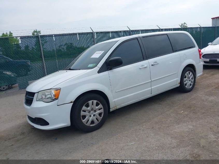 2014 Dodge Grand Caravan Se VIN: 2C4RDGBG0ER105665 Lot: 39691481