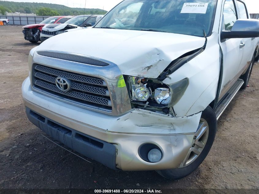 2007 Toyota Tundra Limited 5.7L V8 VIN: 5TBDV58157S464396 Lot: 39691488