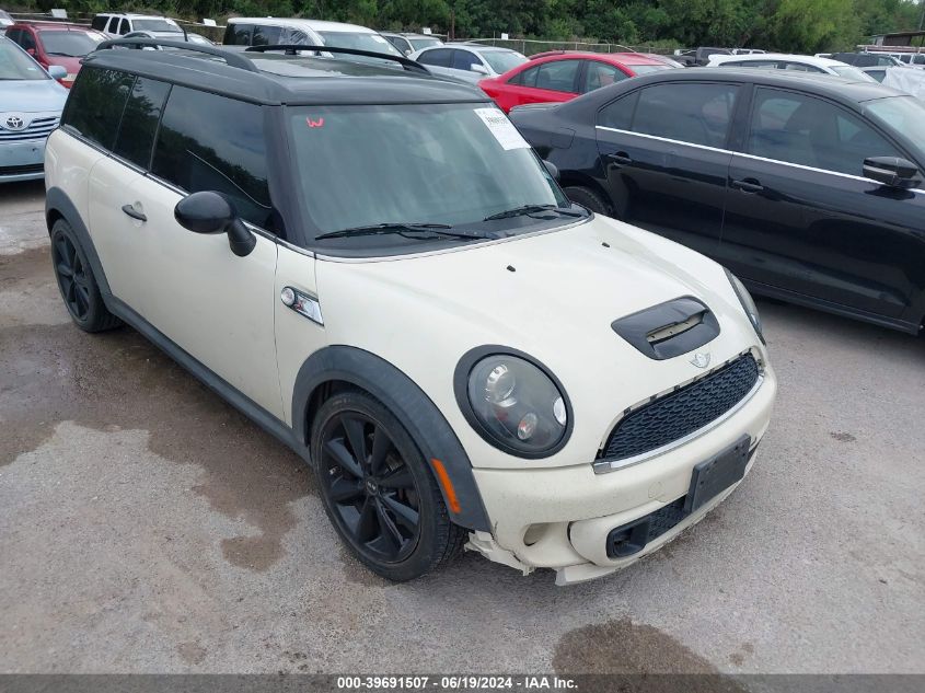 2012 Mini Cooper S Clubman VIN: WMWZG3C57CTY38201 Lot: 39691507