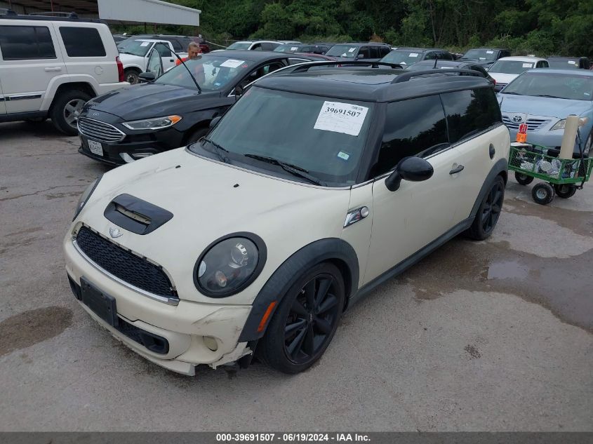 2012 Mini Cooper S Clubman VIN: WMWZG3C57CTY38201 Lot: 39691507