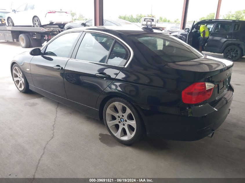 2008 BMW 335I VIN: WBAVB73598VH25210 Lot: 39691521