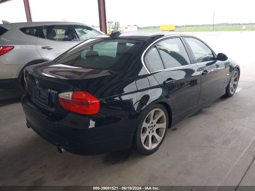 2008 BMW 335I VIN: WBAVB73598VH25210 Lot: 39691521