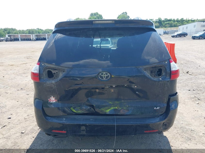 2015 Toyota Sienna Le 8 Passenger VIN: 5TDKK3DC7FS680297 Lot: 39691526