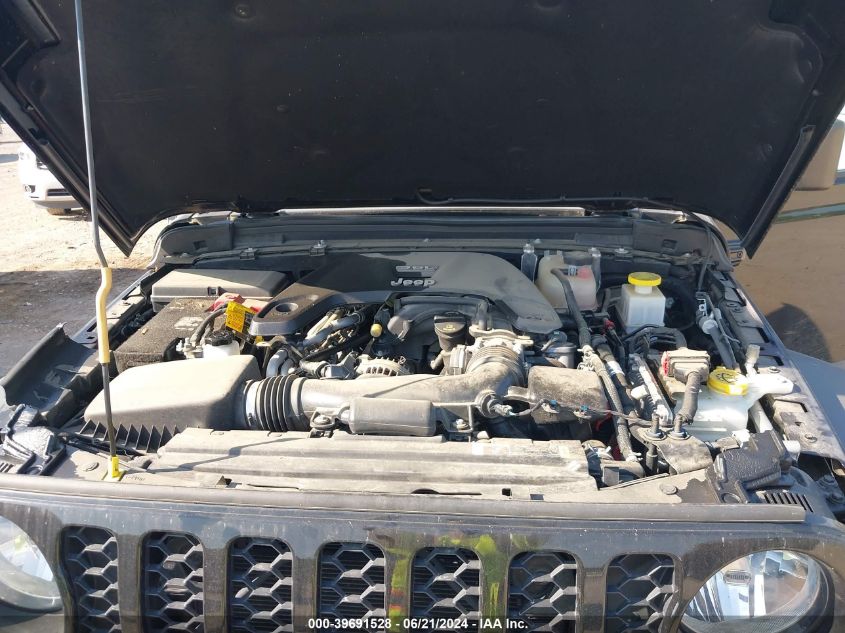 2021 Jeep Gladiator Sport 4X4 VIN: 1C6HJTAG9ML501977 Lot: 39691528